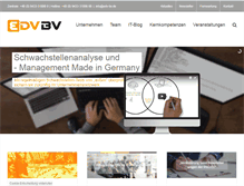 Tablet Screenshot of edv-bv.de